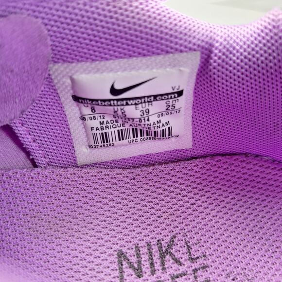 Nike Free 3.0 Gray Purple Running Sneakers Shoes 512237-014 Women's Size 8 - Picture 12 of 14